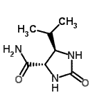 CAS 登录号：134360-00-2， (4S,5R)-5-异丙基-2-氧代-4-咪唑烷甲酰胺