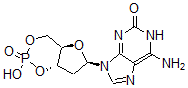 CAS 登录号：13440-33-0， 2'-脱氧鸟苷环3',5'-(磷酸氢酯)