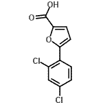 CAS#: 134448-46-7, 5-(2,4-Dichlorophenyl)-2-Furoic Acid