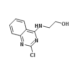 CAS#: 134517-34-3, 2-[(2-Chloro-4-Quinazolinyl)Amino]Ethanol
