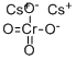 CAS 登录号：13454-78-9， 铬酸铯盐 (1:2)