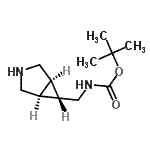 CAS#: 134575-12-5, 2-Methyl-2-Propanyl [(1R,5S,6R)-3-Azabicyclo[3.1.0]Hex-6-Ylmethyl]Carbamate