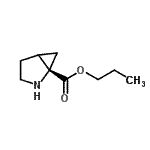 CAS 登录号：134666-84-5， 丙基(1S)-2-氮杂双环[3.1.0]己烷-1-羧酸酯
