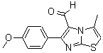CAS#: 134670-46-5, 6-(4-Methoxyphenyl)-3-Methylimidazo[2,1-b][1,3]Thiazole-5-Carbaldehyde