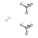 CAS 登录号：13470-05-8， 锶二硝酸盐