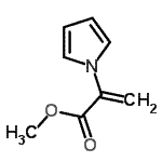 CAS 登录号：134703-37-0， 甲基2-(1H-吡咯-1-基)丙烯酸酯
