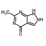 CAS#: 134791-37-0, 6-Methyl-2H-Pyrazolo[3,4-d]Pyrimidin-4-Ol
