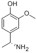 CAS#: 134855-95-1, 4-[(1R)-1-Aminoethyl]-2-Methoxy-Phenol