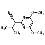 CAS#: 134867-23-5, 2-(4,6-Dimethoxy-2-Pyrimidinyl)-3-Methylbutanenitrile
