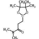 CAS 登录号：134892-18-5， N,N-二甲基-3-(4,4,5,5-四甲基-1,3,2-二氧杂环戊硼烷-2-基)丙酰胺