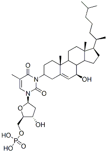 CAS#: 134917-45-6, Sodium [7-Hydroxy-10,13-Dimethyl-17-(6-Methylheptan-2-Yl)-2,3,4,7,8,9,11,12,14,15,16,17-Dodecahydro-1H-Cyclopenta[a]Phenanthren-3-Yl] [(2R,3S,5R)-3-Hydroxy-5-(5-Methyl-2,4-Dioxopyrimidin-1-Yl)Oxolan-2-Yl]Methyl Hydrogen Phosphate