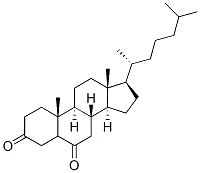 CAS 登录号：13492-22-3， 胆甾烷-3,6-二酮