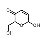 CAS#: 135029-81-1, 6-Hydroxy-2-(Hydroxymethyl)-2H-Pyran-3(6H)-One