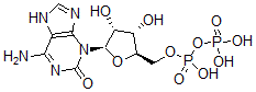 CAS#: 135052-71-0, [(2R,3S,4R,5R)-5-(6-Amino-2-Oxo-7H-Purin-3-Yl)-3,4-Dihydroxyoxolan-2-Yl]Methyl Phosphono Hydrogen Phosphate