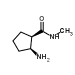 CAS 登录号：135053-13-3， (1R,2S)-2-氨基-N-甲基环戊烷甲酰胺