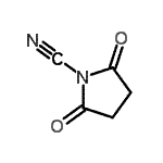 CAS#: 135205-66-2, 2,5-Dioxo-1-Pyrrolidinecarbonitrile