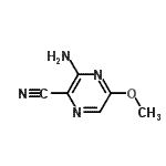 CAS#: 135291-84-8, 3-Amino-5-Methoxy-2-Pyrazinecarbonitrile