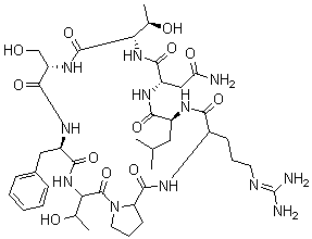 CAS#: 135329-52-1, Cyclo(L-Arginyl-L-Leucyl-L-Asparaginyl-L-Threonyl-L-Seryl-L-Phenylalanyl-L-Threonyl-L-Prolyl)