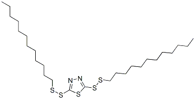 CAS#: 13539-12-3, 2,5-Bis(Dodecyldithio)-1,3,4-Thiadiazole