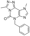CAS 登录号：135446-07-0， 3,9-二甲基-6-(苯基甲基)-[1,2,4]三唑并[3,4-f]嘌呤-5-酮
