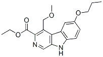 CAS#: 135531-42-9, Ethyl 4-(Methoxymethyl)-6-Propoxy-9H-Pyrido[5,4-b]Indole-3-Carboxylate