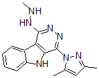 CAS#: 135561-94-3, 1-[4-(3,5-Dimethylpyrazol-1-Yl)-5H-Pyridazino[5,4-b]Indol-1-Yl]-2-Methylhydrazine