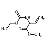 CAS#: 135630-84-1, Methyl 2-[(Ethoxycarbonyl)Amino]-3-Butenoate