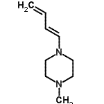 CAS 登录号：135712-26-4， 1-[(1E)-1,3-丁二烯-1-基]-4-甲基哌嗪