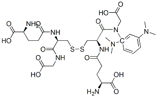 CAS#: 135909-56-7, (4S)-4-Amino-5-[[(2R)-3-[2,5-Bis(Dimethylamino)Phenyl]Sulfanyl-1-(Carboxymethylamino)-1-Oxopropan-2-Yl]Amino]-5-Oxopentanoic Acid