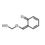 CAS#: 135952-76-0, (6Z)-6-[(Hydroxymethoxy)Methylene]-2,4-Cyclohexadien-1-One