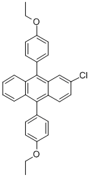 CAS#: 135965-21-8, 9,10-Bis(4-Ethoxyphenyl)-2-Chloroanthracene
