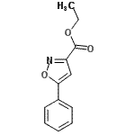 CAS 登录号：13599-24-1， 乙基5-苯基-1,2-恶唑-3-羧酸酯