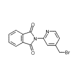CAS#: 135995-35-6, 2-[4-(Bromomethyl)-2-Pyridinyl]-1H-Isoindole-1,3(2H)-Dione