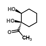 CAS#: 136031-95-3, 1-[(1R,2S)-1,2-Dihydroxycyclohexyl]Ethanone