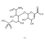 CAS#: 136098-02-7, 2-Amino-2-deoxy-4-O-(4-deoxyhex-4-enopyranuronosyl)-6-O-sulfohexose -sodium (1:1)