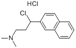 CAS#: 13634-65-6, gamma-Chloro-N,N-Dimethyl-2-Naphthalenepropanamine Hydrochloride (1:1)