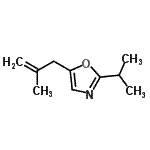CAS 登录号：136386-25-9， 2-异丙基-5-(2-甲基-2-丙烯-1-基)-1,3-恶唑