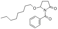 CAS#: 136410-25-8, 1-(Benzoyl)-5-Octoxypyrrolidin-2-One