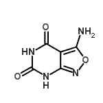 CAS 登录号：136411-51-3， 3-氨基[1,2]恶唑并[3,4-d]嘧啶-4,6(1H,5H)-二酮
