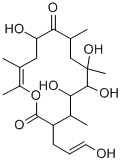 CAS 登录号：136440-72-7， (13Z)-5,6,7,11-四羟基-3-[(E)-3-羟基丙-2-烯基]-4,7,9,13,14-五甲基-1-氧杂环十四碳-13-烯-2,10-二酮