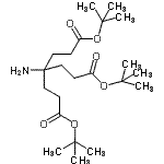 CAS#: 136586-99-7, Bis(2-Methyl-2-Propanyl) 4-Amino-4-{3-[(2-Methyl-2-Propanyl)Oxy]-3-Oxopropyl}Heptanedioate