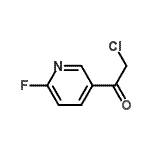 CAS#: 136592-25-1, 2-Chloro-1-(6-Fluoro-3-Pyridinyl)Ethanone