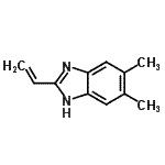 CAS#: 136616-63-2, 5,6-Dimethyl-2-Vinyl-1H-Benzimidazole
