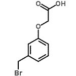 CAS#: 136645-25-5, [3-(Bromomethyl)Phenoxy]Acetic Acid