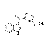 CAS#: 136672-25-8, 1H-Indol-3-Yl(3-Methoxyphenyl)Methanone