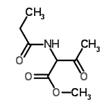 CAS 登录号：136682-44-5， 甲基3-氧代-2-(丙酰基氨基)丁酸酯