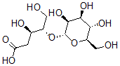 CAS 登录号：136737-32-1， (3R,4S)-3,5-二羟基-4-[(2S,3S,4S,5S,6R)-3,4,5-三羟基-6-(羟基甲基)四氢吡喃-2-基]氧基戊酸