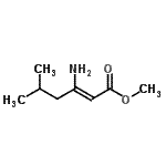 CAS#: 136744-81-5, Methyl (2Z)-3-Amino-5-Methyl-2-Hexenoate