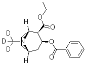 CAS#: 136765-30-5, (1R,2R,3S,5S)-3-(Benzoyloxy)-8-(Methyl-D3)-8-Azabicyclo[3.2.1]Octane-2-carboxylic Acid Ethyl Ester
