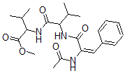 CAS 登录号：136767-21-0， 2-[[2-[[(E)-2-乙酰氨基-3-苯基丙-2-烯酰基]氨基]-3-甲基丁酰基]氨基]-3-甲基丁酸甲酯